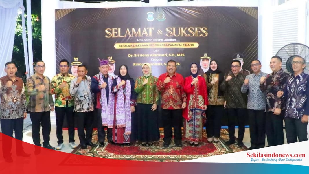 Resmi Jabat Kajari Pangkalpinang, Rindang Onasis Siap Kawal Pembangunan Berkeadilan