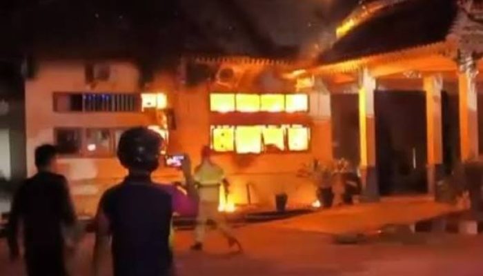 Oknum ASN Terduga Pembakar Kantor Dishub Babel Diamankan, Polisi Dalami Motif