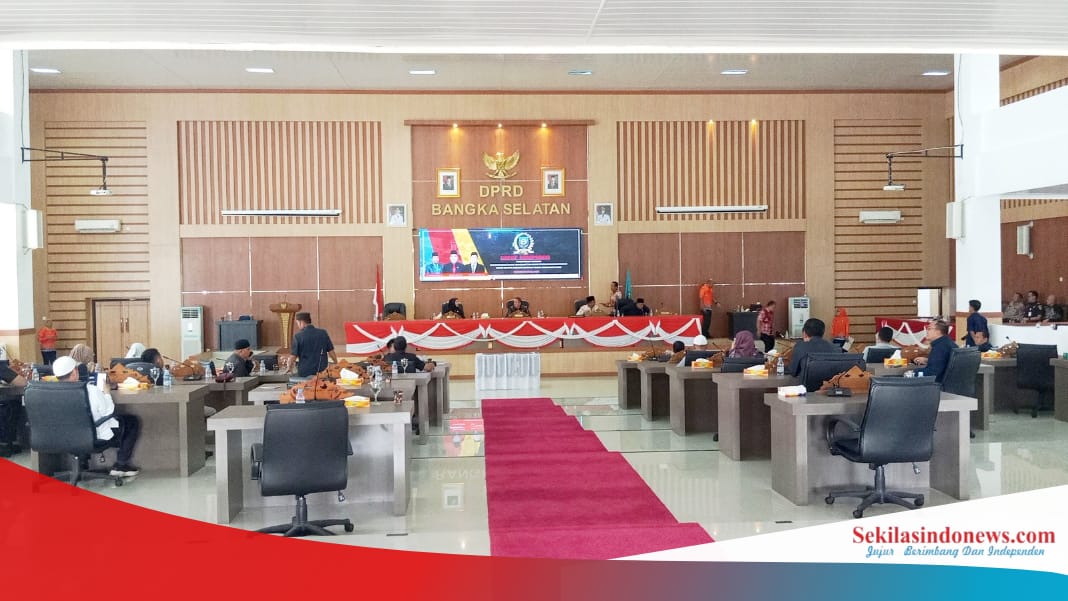 Rapat Paripurna LKPJ 2025, DPRD Basel Tekankan Evaluasi Kinerja dan Disiplin OPD