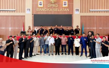 Jaga Harmonisasi, PWI Bangka Selatan Audiensi ke Pimpinan Legislatif