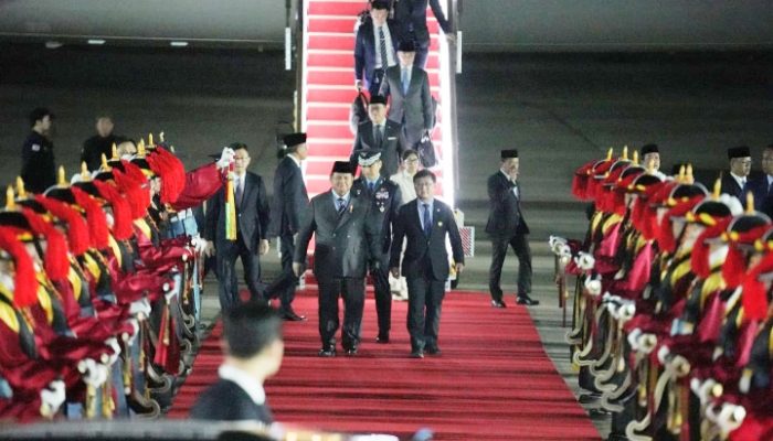 Prabowo Subianto Tiba di Korea Selatan, Lanjutkan Diplomasi Asia Timur