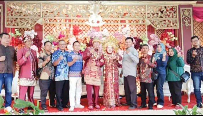 DPC GWI Cilegon Tunjukkan Kekompakan dalam Acara Pernikahan di Kota Serang