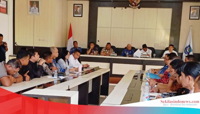 Audiensi Sengketa Lahan Desa Pergam Buntu, Pemkab Basel Dorong Mediasi Cegah Masuk Jalur Hukum