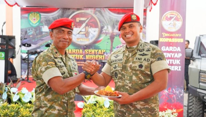 Syukuran HUT Kopassus ke-74, Paguyuban Kodim 0623/Cilegon Pererat Silaturahmi
