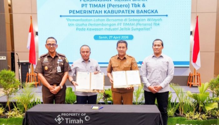 PT Timah dan Pemkab Bangka sinergi kelola lahan untuk kesejahteraan masyarakat