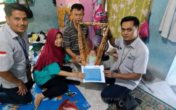 PT Timah Salurkan Bantuan Pengobatan bagi Bayi Penderita Hirschsprung di Karimun
