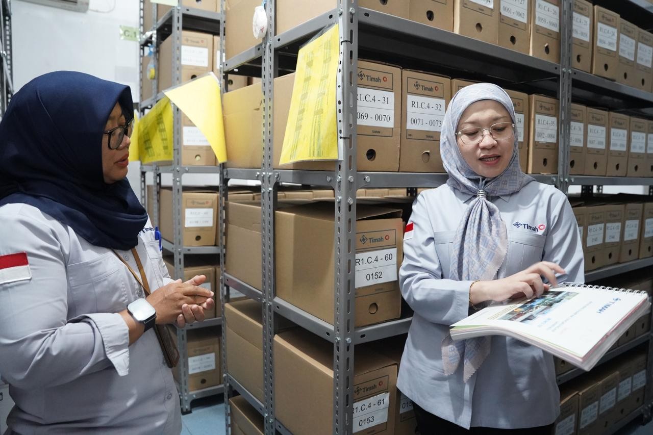 Pengelolaan Arsip Berbasis Digital, Komitmen PT Timah Tingkatkan Tata Kelola Perusahaan