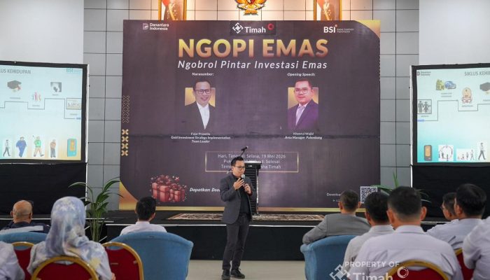 PT Timah Gandeng BSI Edukasi Karyawan soal Investasi Emas dan Literasi Finansial