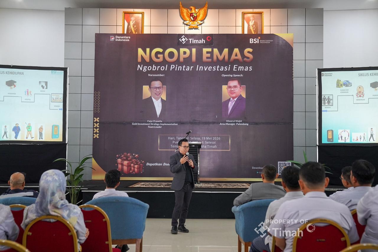 PT Timah Gandeng BSI Edukasi Karyawan soal Investasi Emas dan Literasi Finansial