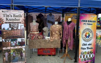 PT Timah Boyong UMKM Mitra Binaan ke Bazar Soft Opening Mal Pelayanan Publik Karimun
