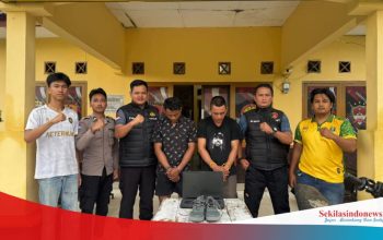 Curi Laptop di Tambak Udang, Residivis Narkoba dan Rekannya Diringkus Polsek Tempilang