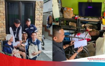 Tim Baher Berbagi, 55 Lansia Sakit Menahun di Pesisir Tanjung Ketapang Terima Sembako dan Santunan
