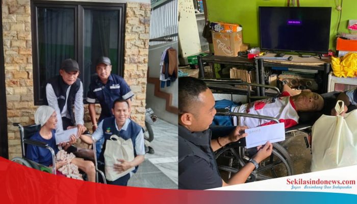 Tim Baher Berbagi, 55 Lansia Sakit Menahun di Pesisir Terima Sembako dan Santunan