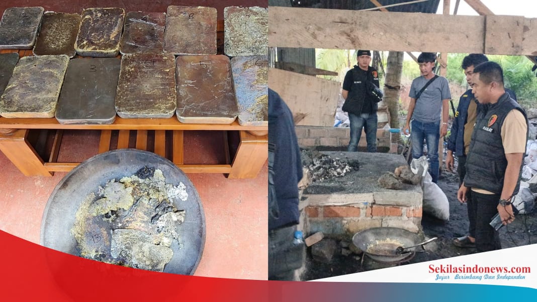 Polisi Selidiki Asal Timah Slag dan Gros dalam Kasus Peleburan Timah Ilegal di Desa Tukak