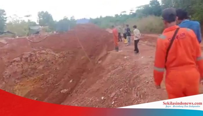 Maut di Lubang Tambang Timah Basel, Penambang Lansia Tewas Tertimbun