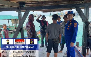 Tertibkan PIP Diluar WIUP, Kasat Pol Air Pangkalpinang: Jangan Langgar Aturan Lagi