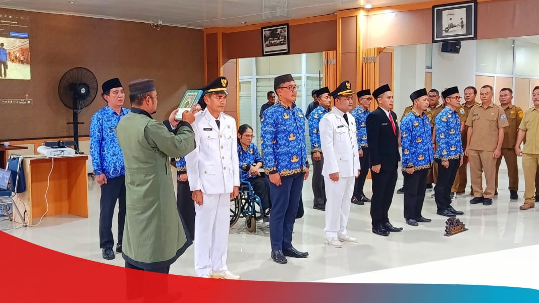 13 Pejabat Pemkab Basel Dilantik dan Dikukuhkan, Ini Daftar Namanya