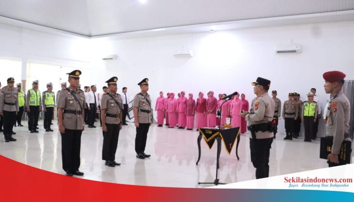 Polres Bangka Selatan Mutasi Tiga Pejabat Utama, Kapolsek hingga Kasi Humas Diganti