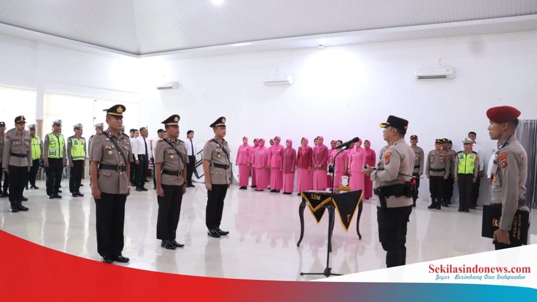 Polres Bangka Selatan Mutasi Tiga Pejabat Utama, Kapolsek hingga Kasi Humas Diganti