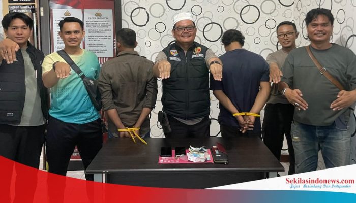 Jadi PL Sabu di Lepar Pongok, Pacul dan Tedi Diciduk Polisi, 5 Paket Sabu Disita