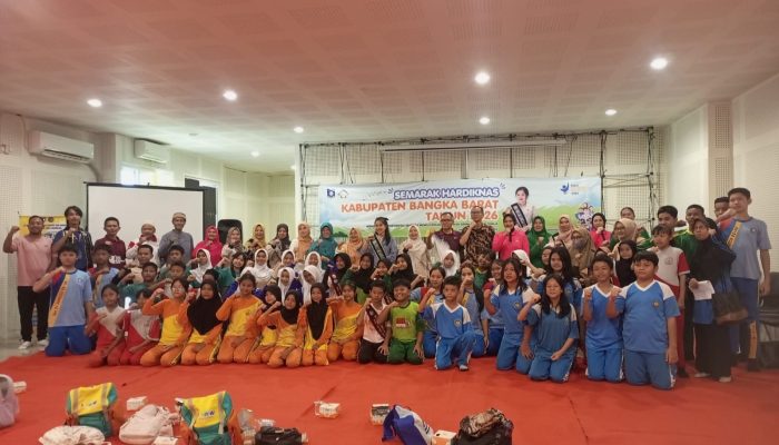 Disdikpora Bangka Barat Sulap Hardiknas Jadi Ruang Kreativitas Anak di Era Digital