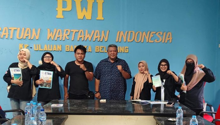 Mahasiswa FISIP UBB pelajari organisasi pers dan tantangan media digital modern saat ini
