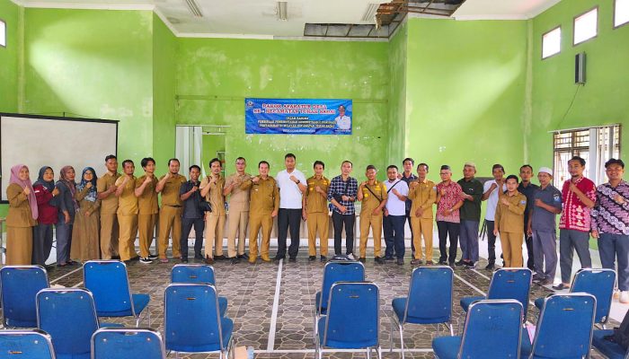 Camat Tukak Sadai Minta Aparatur Desa Pahami Regulasi Pertanahan, Cegah Konflik Lahan Sejak Dini