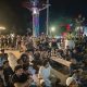Ratusan Masyarakat Padati Simpang Lima Toboali, Nobar Brasil vs Jepang
