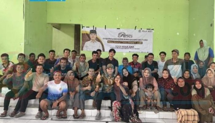 Yogi berjanji mengawal aspirasi masyarakat hingga tingkat pemerintah provinsi.