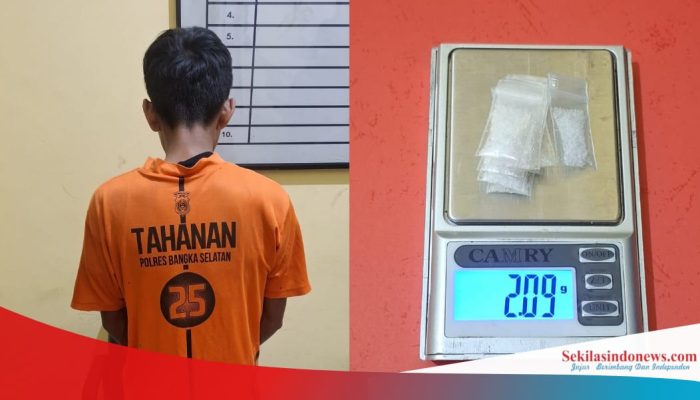 Holis, Eks Napi Pencurian Ditangkap Lagi dengan 9 Paket Sabu