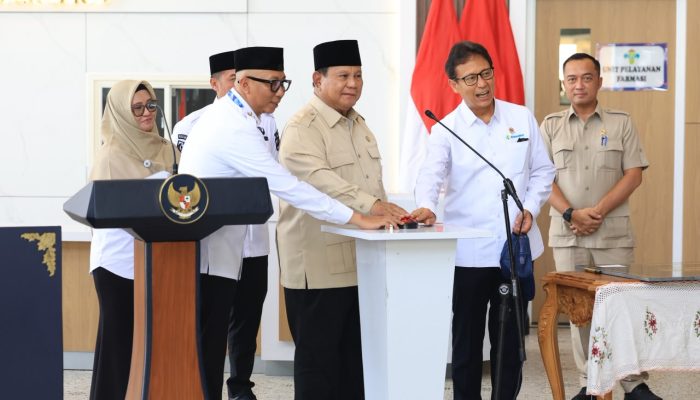 Resmikan RSUD K.H. Muhammad Thohir Krui, Prabowo: Rakyat Harus Rasakan Manfaat Nyata