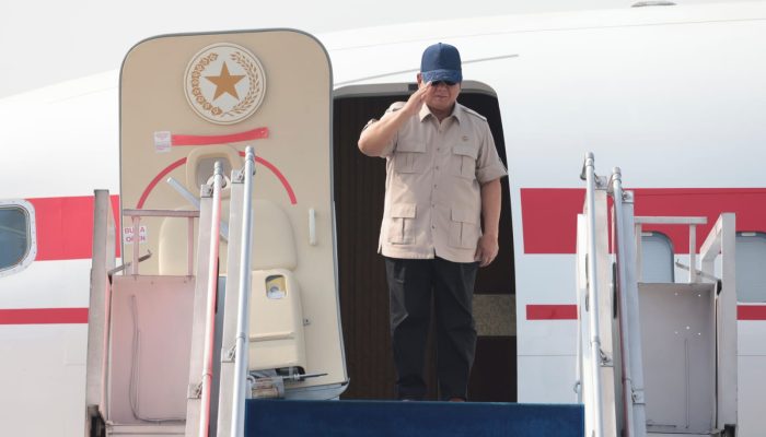 Prabowo Bertolak ke Lampung, Resmikan RSUD K.H. Muhammad Thohir Krui