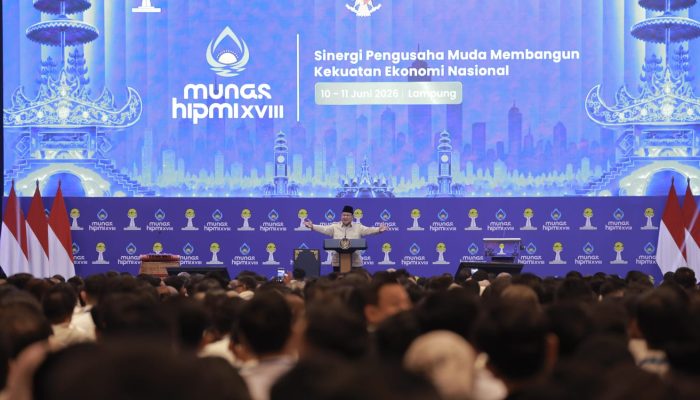 Prabowo di Munas HIPMI : Tak Ada Pertumbuhan Ekonomi Tanpa Nasionalisme