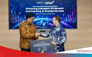 Indosat Gandeng Nokia Kembangkan Jaringan 5G Berbasis AI di Indonesia