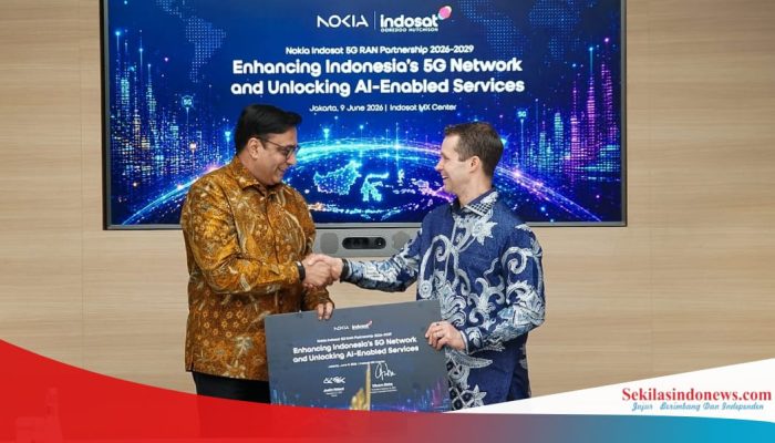 Indosat Gandeng Nokia Kembangkan Jaringan 5G Berbasis AI di Indonesia