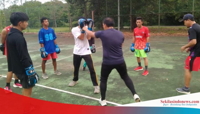 Bidik Prestasi di Porprov VII Babel 2026, Pertina Basel Matangkan Kekuatan Atlet Tinju