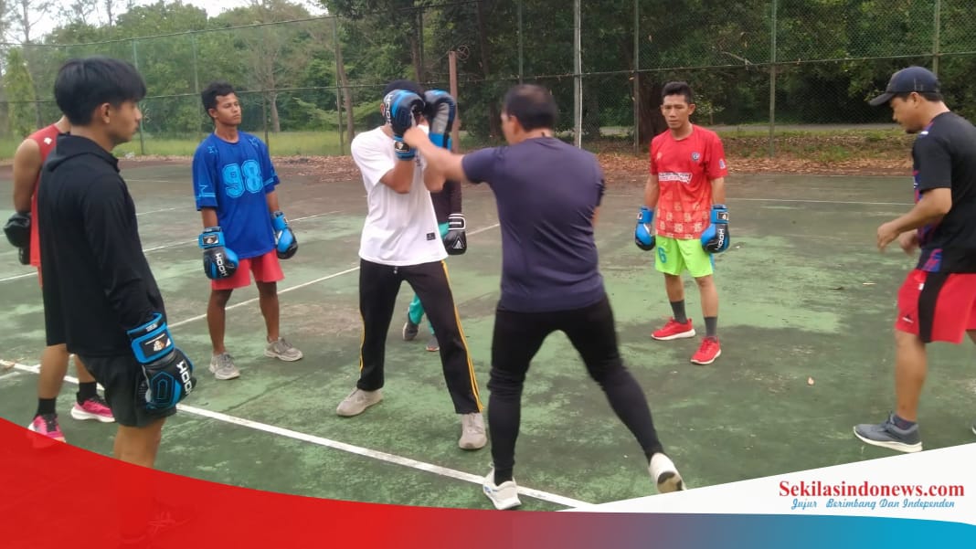 Bidik Prestasi di Porprov VII Babel 2026, Pertina Basel Matangkan Kekuatan Atlet Tinju