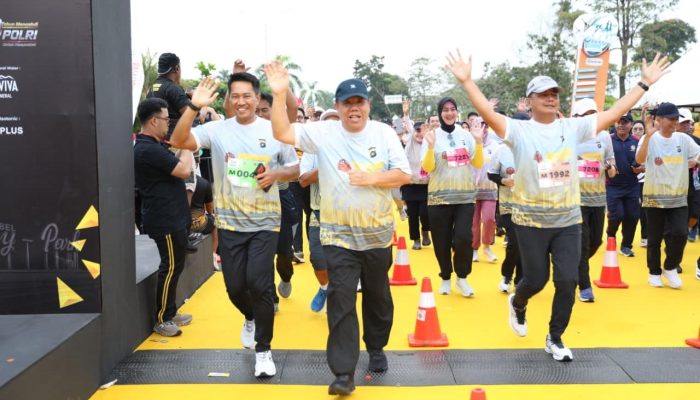 Ribuan Peserta Ramaikan Bhayangkara Babel Run 2026, Gubernur Hidayat Apresiasi Semangat Kebersamaan