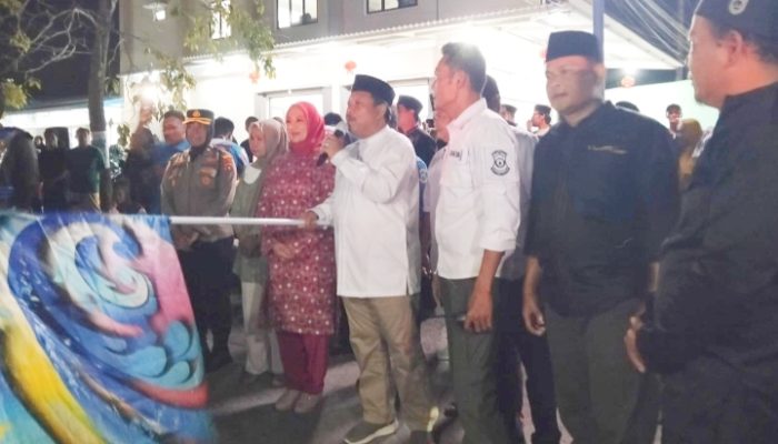 Wali Kota Pangkalpinang Lepas Pawai Obor, Warga Temberan Sambut Tahun Baru Islam dengan Antusias