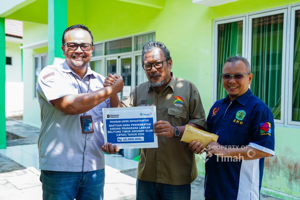 PT Timah Tingkatkan Fasilitas Latihan Atlet Panahan di Belitung Timur