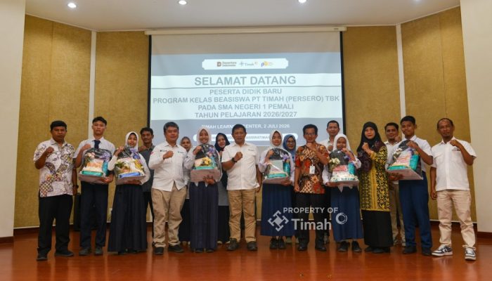 PT Timah Resmi Serahkan 36 Siswa Program Kelas Beasiswa Tahun Ajaran 2026/2027
