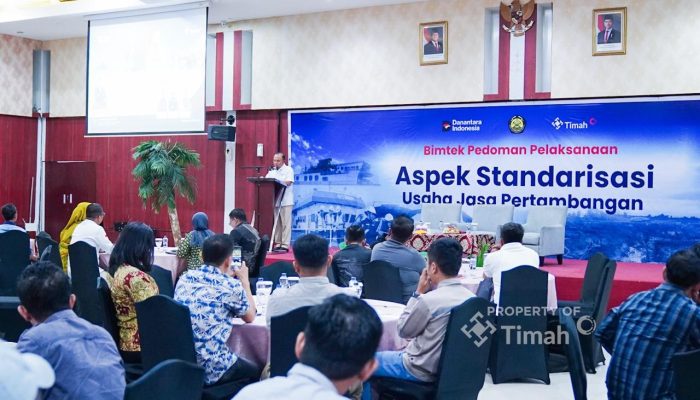 PT Timah Perkuat Kepatuhan dan Standarisasi Perusahaan Jasa Pertambangan Lewat Bimtek