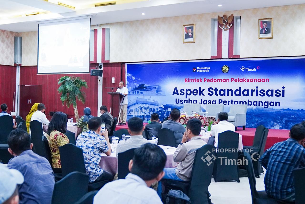 PT Timah Perkuat Kepatuhan dan Standarisasi Perusahaan Jasa Pertambangan Lewat Bimtek