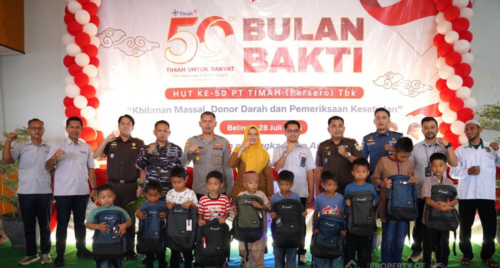 Timah Untuk Rakyat, Bulan Bakti PT Timah di Belinyu Layani 384 Warga