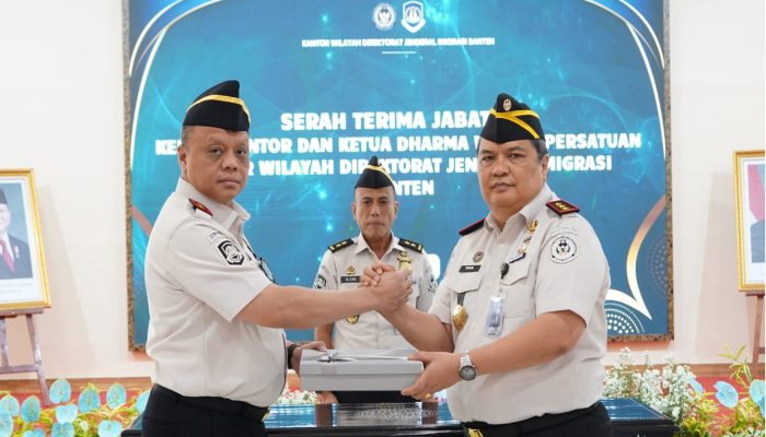 Pisah Sambut Penuh Khidmat, Barron Ichsan Resmi Pimpin Kanwil Ditjen Imigrasi Banten
