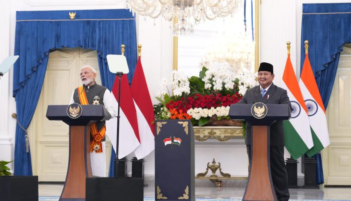 Prabowo dan PM Modi Sepakati Penguatan Kemitraan Strategis Komprehensif, Sentuh Sejumlah Sektor Strategis