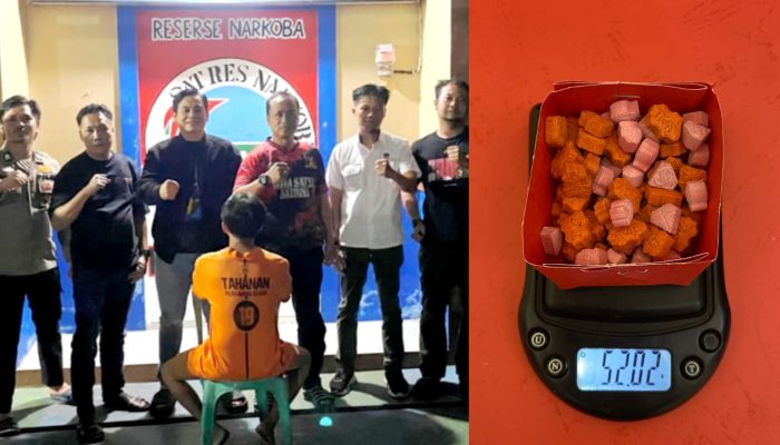 Baru Tiba di Pelabuhan Toboali, Pria Asal Tulung Selapan Langsung Dibekuk, Bawa 120 Butir Ekstasi
