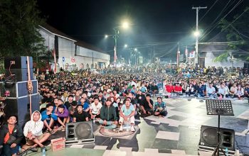 Nobar Final Piala Dunia 2026 di Simpang Lima Toboali Membludak, Ribuan Warga Padati Lokasi