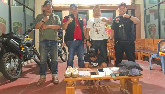 Kabur ke Belitung, Pelaku Perampasan Kalung Emas di Desa Penutuk Dibekuk Tim Elang Laut