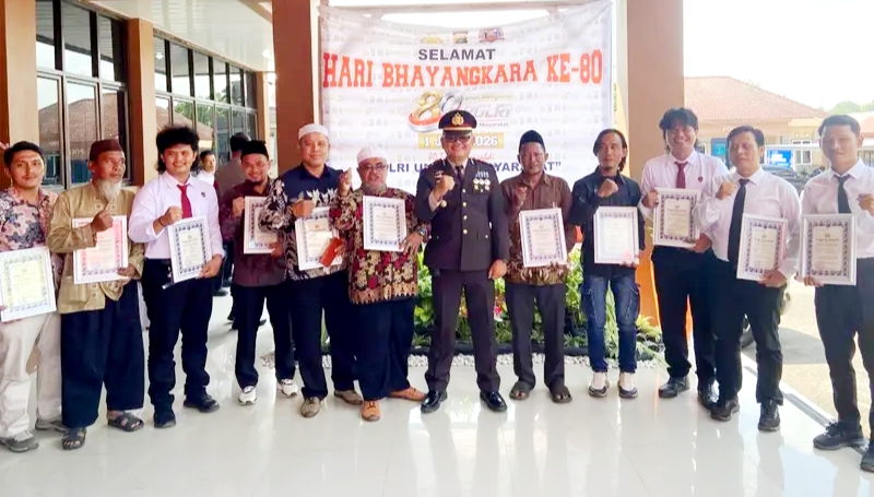 Ungkap Kasus Narkoba hingga Jaga Kamtibmas, Personel Polsek Lepar Pongok Diganjar Penghargaan